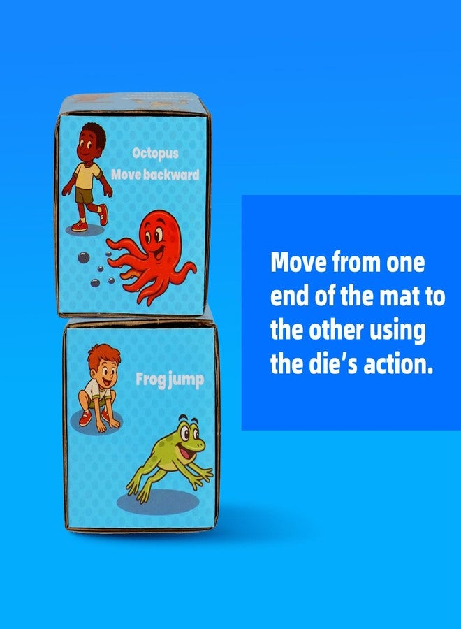 Oeasic Don't Step in Octopus Kids Board Games, Preschool,Party Game Stocking Stuffers for Boys, Girls, Ocean-Themed Mat| 1+ Players | Family & Party Game, Birthday, for Kid Ages 4+ - Image 5